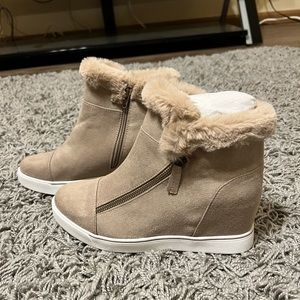 Boutique suede booties